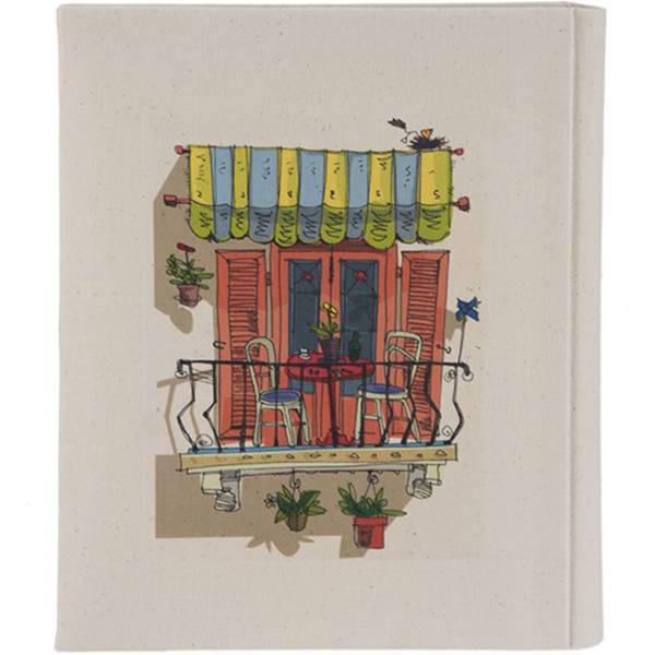 آلبوم عکس آنجلیک طرح بالکون تابستانی - سایز 21 × 16 سانتی متر، Angelic Summer Balcony Design Photo Album - Size 16 in 21cm
