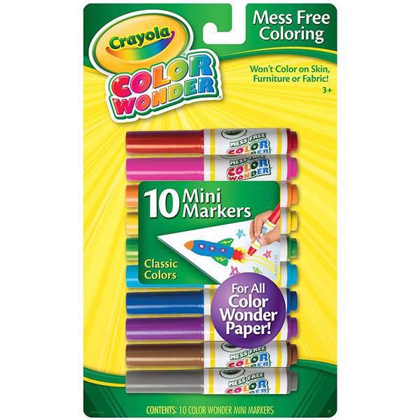 ماژیک رنگ آمیزی کرایولا مدل Color Wonder، Crayola Color Wonder Marker