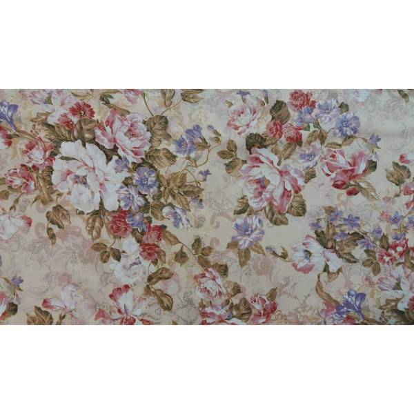پارچه ملحفه لارز طرح طلاکوب کد 01