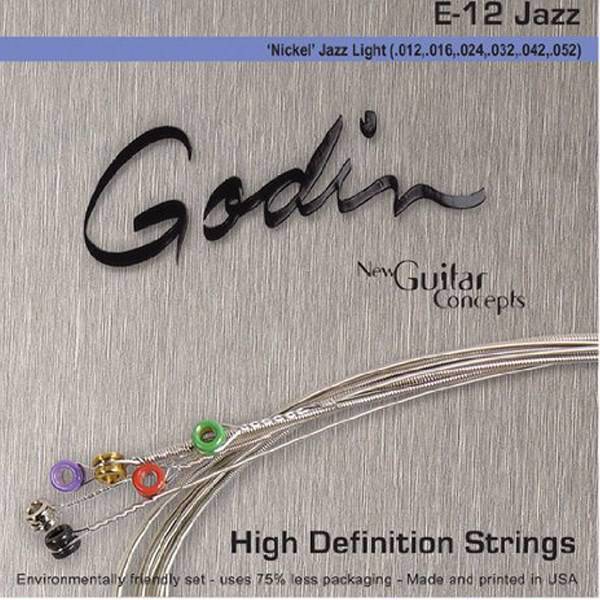 سیم گیتار الکتریک گودین مدل E-12 High-Definition، Godin E-12 High-Definition Electric Guitar
