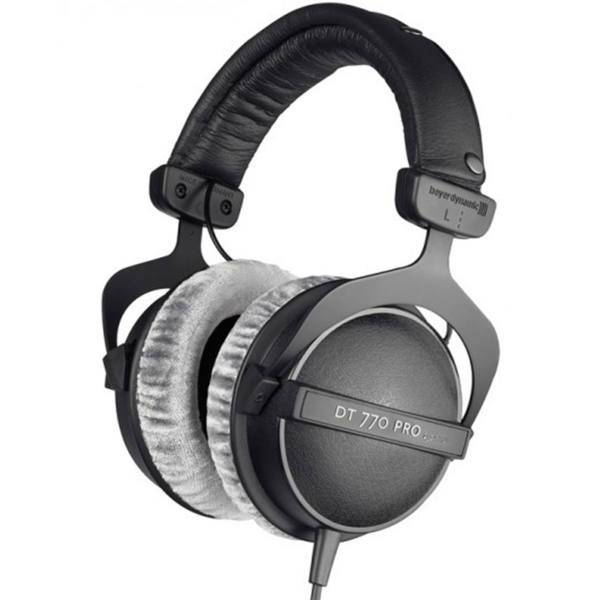 هدفون استودیویی 80 اهمی بیرداینامیک مدل DT 770 Pro، Beyerdynamic DT 770 Pro Studio Headphone 80 ohm