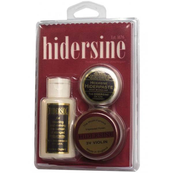 پک کلیفون و پولیش هیدرسین، HIDERSINE VIOLIN CARE KIT