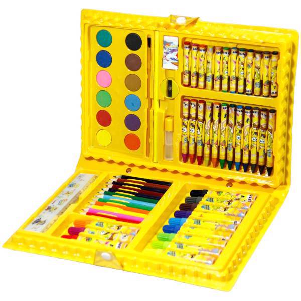 ست نقاشی 68 تکه لیدر مدل باب اسفنجی کد 156، Leader Sponge Bob 156 Drawing Set of 68 pcs