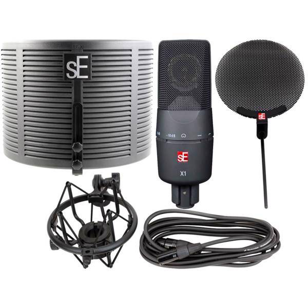 مجموعه کامل میکروفون کاندنسر استودیویی اس ای الکترونیکس مدل X1S Studio Bundle، Se Electronic X1S Studio Bundle Studio Condenser Microphone