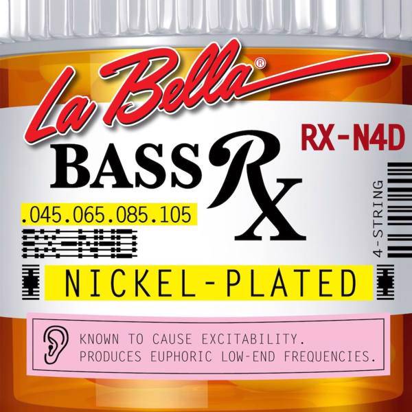 سیم گیتار باس لا بلا مدل RX N4D، La Bella RX N4D Bass Guitar String