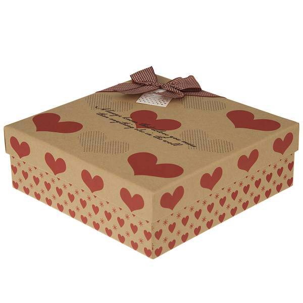 جعبه کادویی طرح قلب 10، Heart Design 10 Gift Box