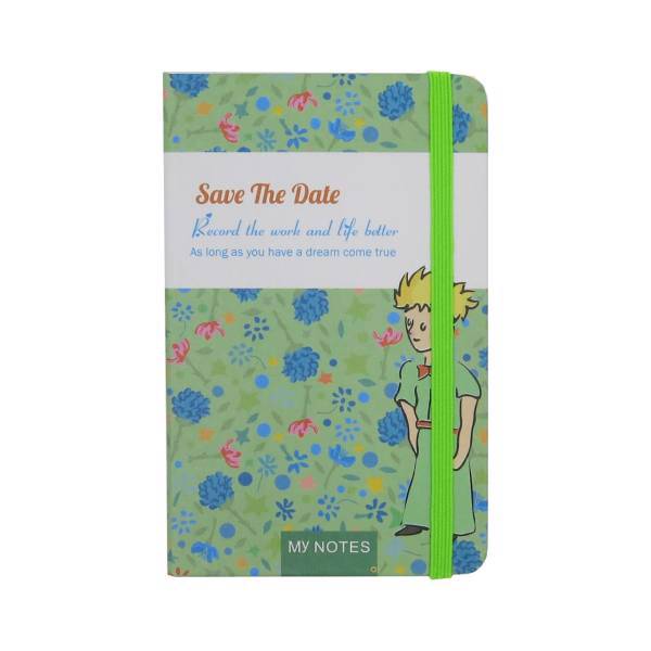 دفتر یادداشت فانزی مدل Green Little Prince، Funzi Green Little Prince Notebook