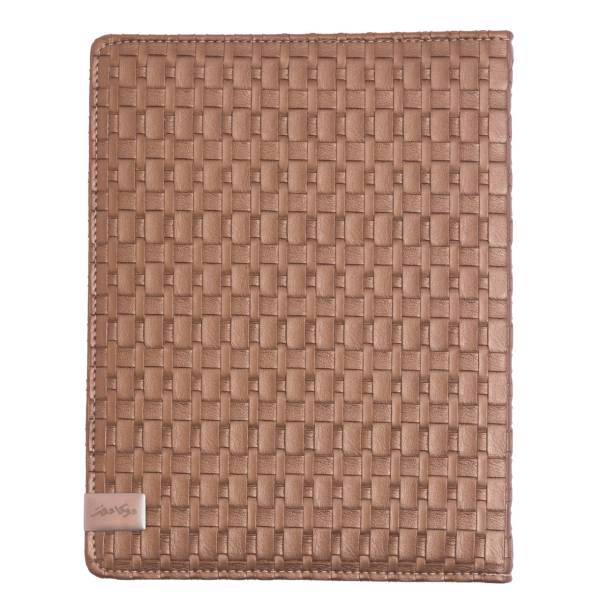 دفتر کلاسوری دوکادفتر طرح چرم مدل 1015-607، DokaDaftar Leather 607-1015 Binder Notebook