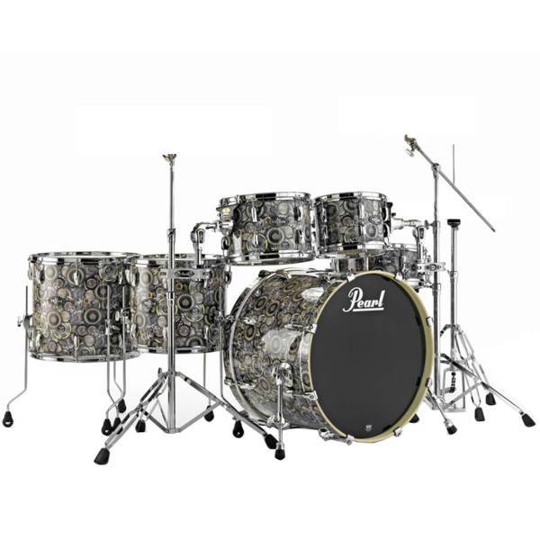 درام ست پرل مدل VBA 826 همراه با پایه، Pearl VBA 826 Set Drums