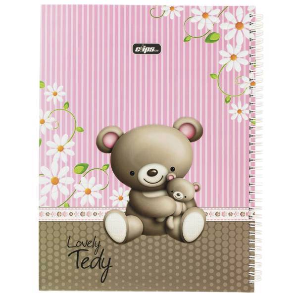 دفتر نقاشی کلیپس مدل 544 طرح 3، Clips 3 544 Painting Notebook