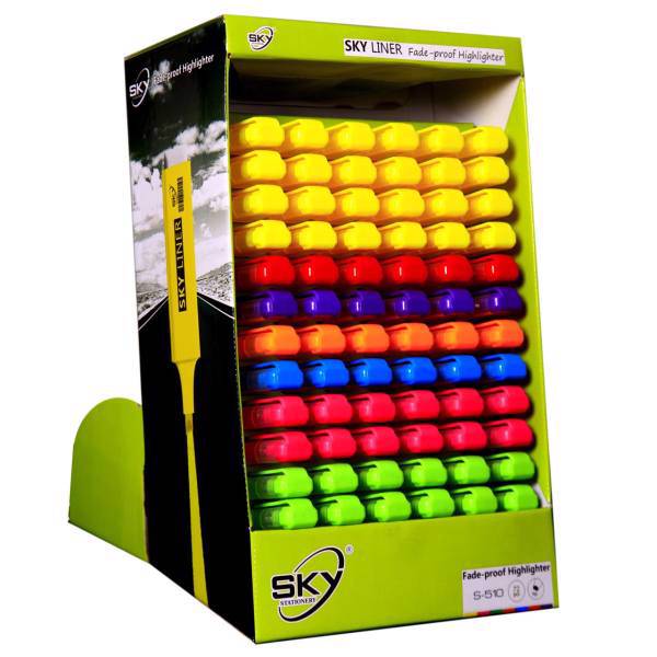 ماژیک علامت گذار SKY بسته 72 عددی