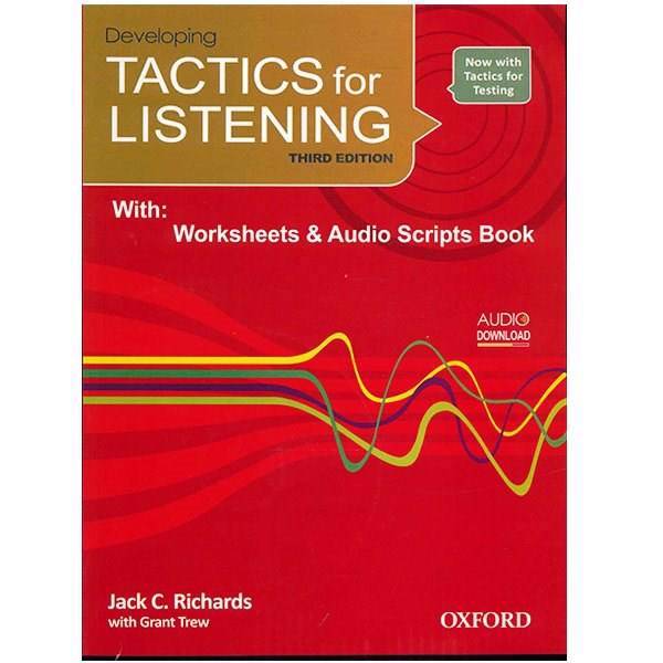 کتاب زبان Developing Tactics For Listening Third Edition