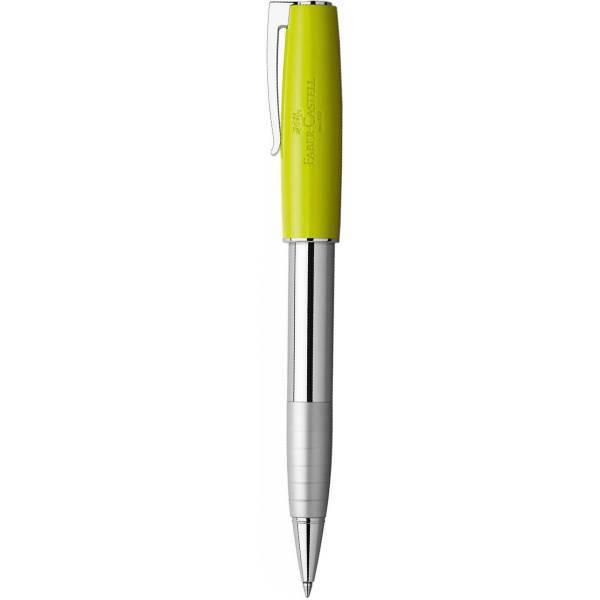 روان نویس فابر کاستل سری Design مدل Loom Piano Lime، Faber-Castell Loom Piano Lime Design Series Rollerball Pen