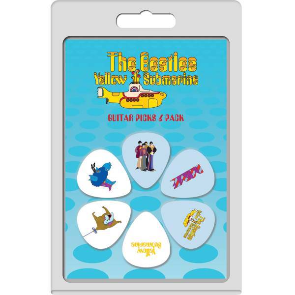 پیک گیتار پریس مدل The Beatles بسته‌ 6 عددی، Perris The Beatles Guitar Pick - Pack Of 6