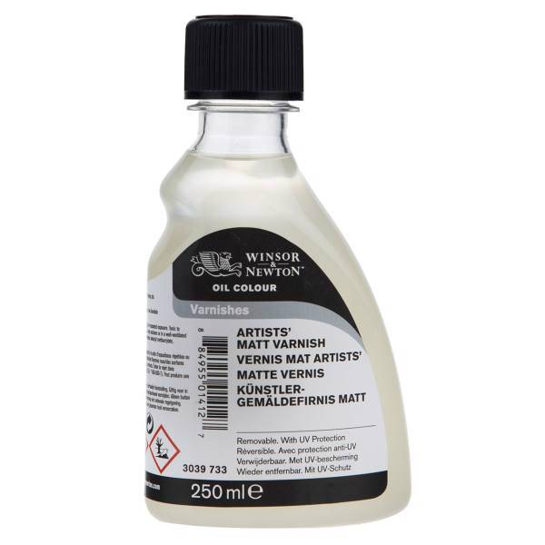 ورنی مات وینزور کد 3039733 حجم 250 میلی‌لیتر، Winsor 3039733 Matt Varnish 250ml