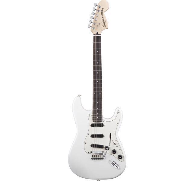 گیتار الکتریک فندر مدل Squier Delux Hot Rails Startocaster Olympic White سایز 4/4، Fender Squier Delux Hot Rails Startocaster Olympic White 0300510505 4/4 Electric Guitar