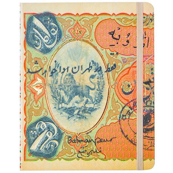دفترچه یادداشت جیبی - طرح انار و به