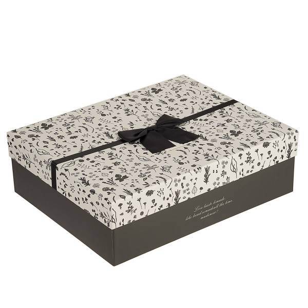 جعبه کادویی طرح برگ 3، Leaf Design 3 Gift Box