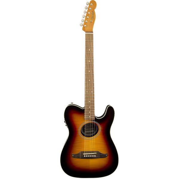 گیتار آکوستیک فندر مدل Telecoustic Premier 3-Color Sunburst، Fender Telecoustic Premier 3-Color Sunburst Acoustic Guitar