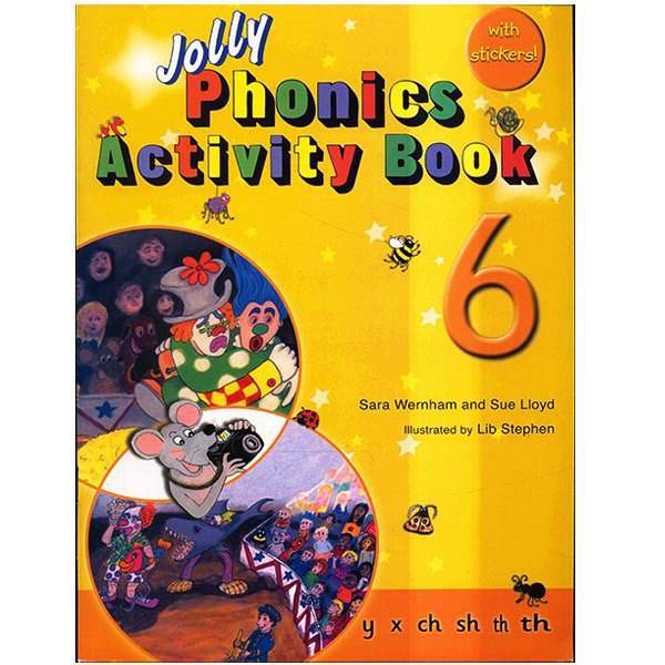 کتاب زبان Jolly Phonics Activity Book 6