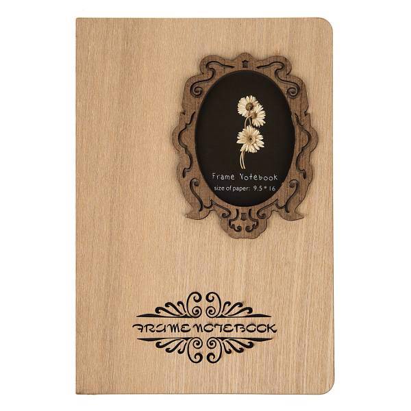 دفتر یادداشت مدل Frame طرح گل 4 سایز 13 × 19 سانتی متر، Frame Flower Design 4 Notebook Size 19 in 13cm