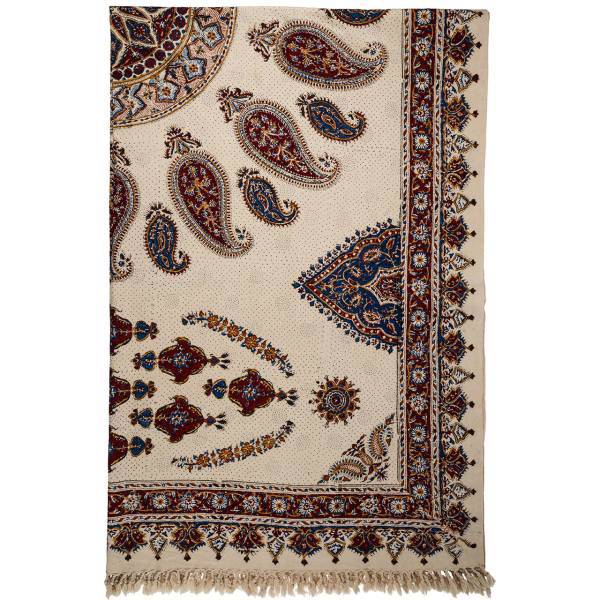 سفره قلمکار اثر زابلیان طرح 10 سایز 135 × 200 سانتی متر