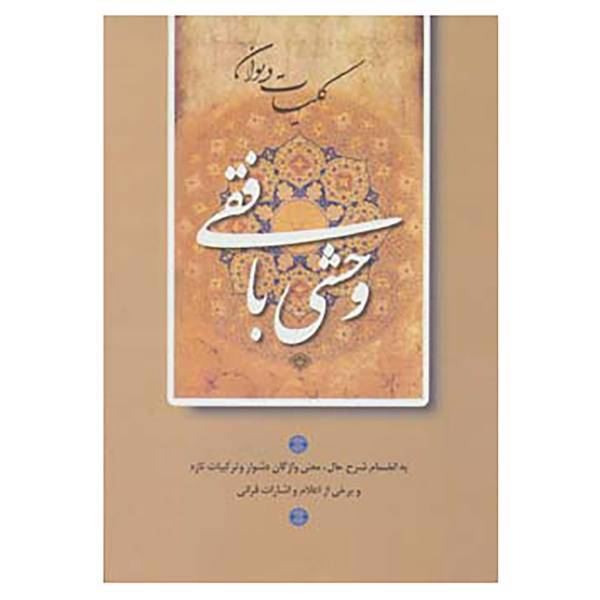 کتاب کلیات دیوان وحشی بافقی اثر کمال الدین وحشی بافقی