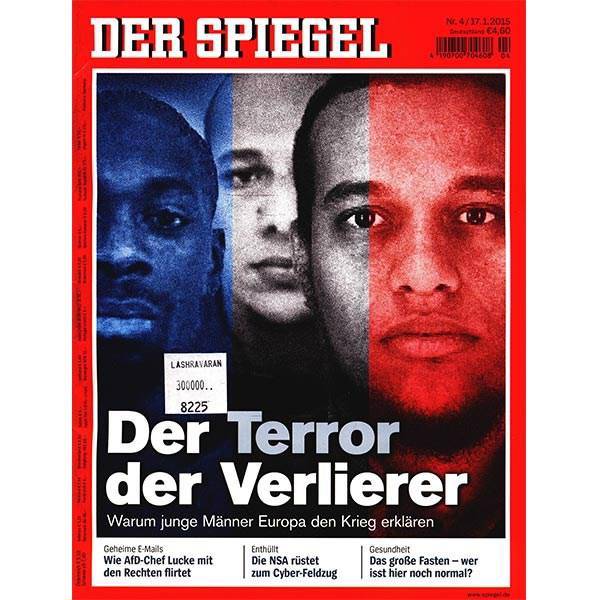 مجله اشپیگل - هفدهم ژانویه 2015، Der Spiegel Magazine - 17 January 2015