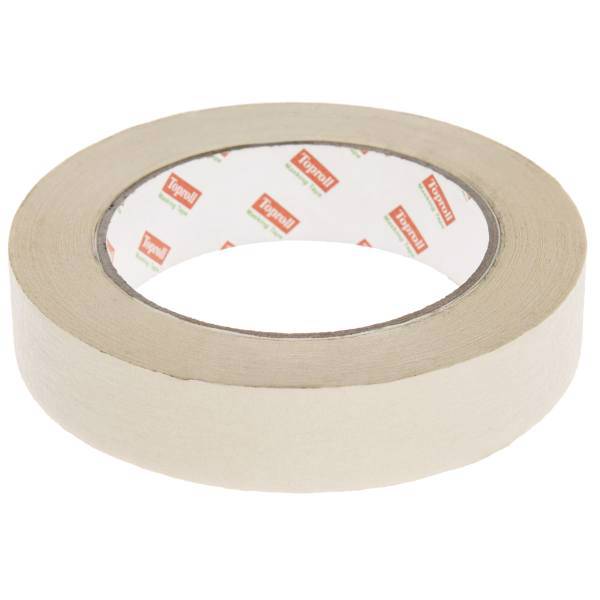 نوار چسب کاغذی تاپ رول پهنای 2.5 سانتی متر طول 27.5 متر، Toproll Paper Adhesive Tape Width 2.5cm Length 27.5m