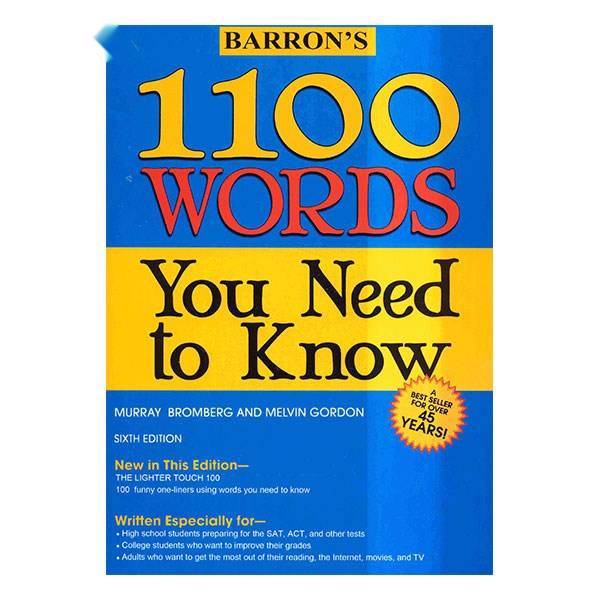 کتاب زبان 1100Words You Need To Know