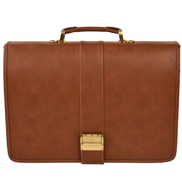 کیف اداری چرم مصنوعی پارینه چرم مدل P156-1، Parine Charm P156-1 Leather Briefcase