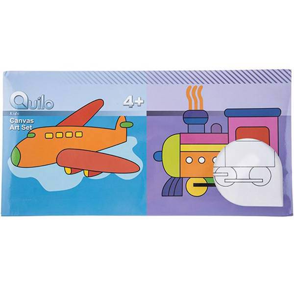 بسته رنگ آمیزی کوییلو کد 450023 طرح 6، Quilo 450023 Painting Set Type 6