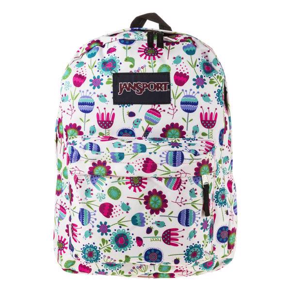 کوله پشتی طرح باغ گل، Flower Garden Backpack