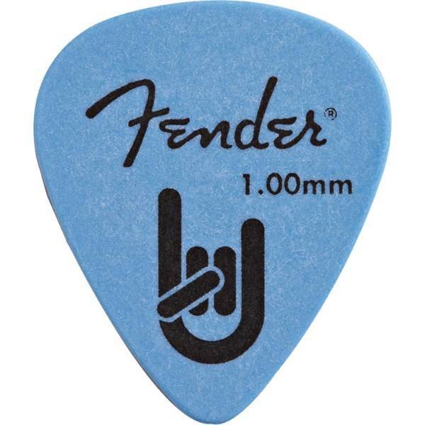 بسته 12 عددی پیک گیتار فندر مدل 1.00 0987351900، Fender 0987351900 1.00 Rock On Touring Pick