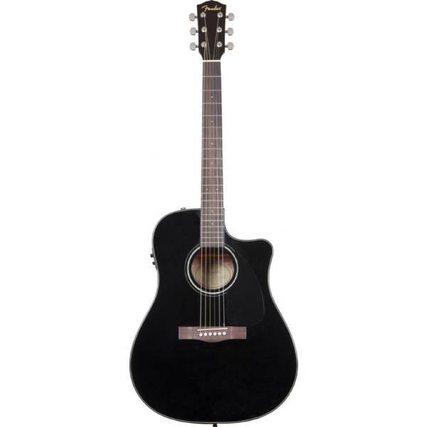 گیتار آکوستیک فندر مدل CD-60CE Black، Fender CD-60CE Black Acoustic Guitar