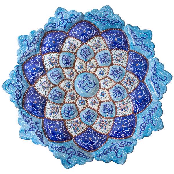بشقاب مینا کاری مارکت لند کد HZ02