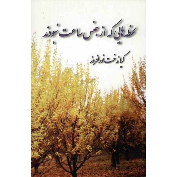 کتاب لحظه هایی که از جنس ساعت نبودند اثر کیاندخت نورافروز