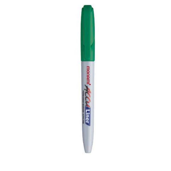 ماژیک مونامی مدل Accu Liner Fine، Monami Accu Liner Green Permanent Marker-Fine