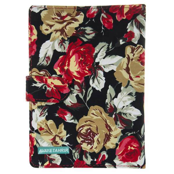 دفتر یادداشت آوای تحریر طرح گل، Avayetahrir Flower Notebook