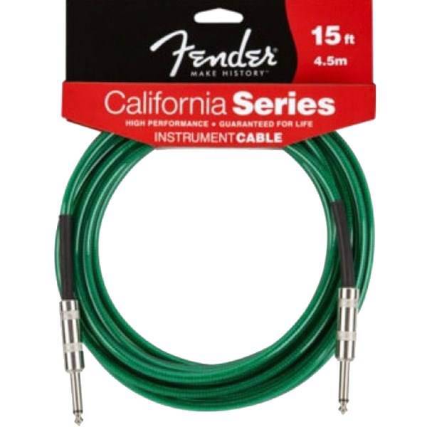 کابل 4.5 متری گیتار الکتریک فندر مدل FGC-15G 0990515057، Fender FGC-15G 0990515057 Guitar Cable