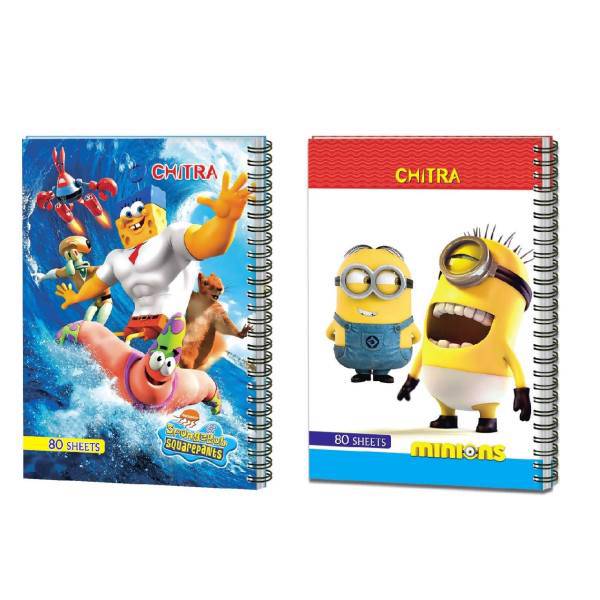 دفتر نقاشی چیترا کد 2-026 مجموعه 2 عددی، Chitra 026-2 Painting Noebook Set 2 Pcs