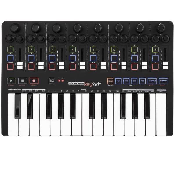 کیبورد و میدی کنترلر ریلوپ مدل KeyFadr، Reloop KeyFadr Keyboard and Midi Controller