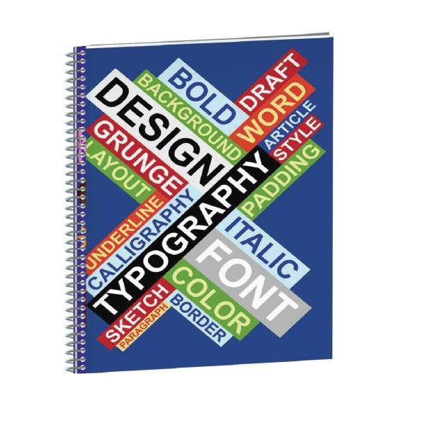 دفتر زبان چیترا کد 1-005، Chitra 005-1 English Notebook