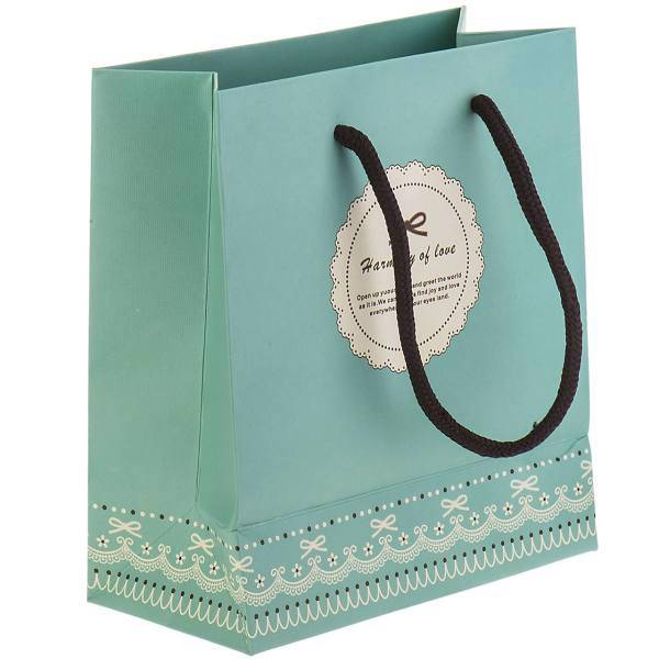 پاکت هدیه عمودی طرح پاپیون، Papillon Vertical Gift Bag