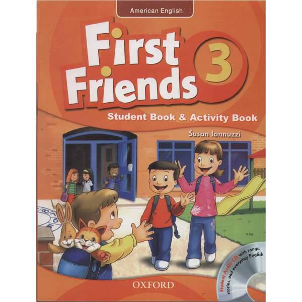 کتاب زبان First Friends 3 - Student Book+Activity Book، First Friends 3