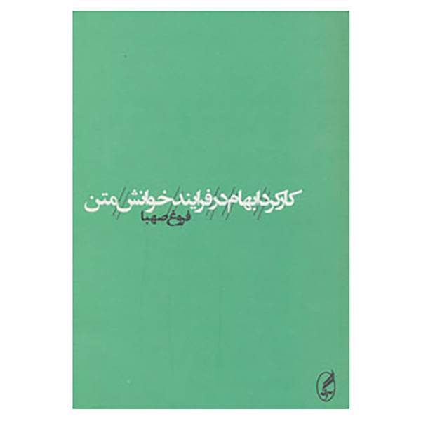 کتاب کارکرد ابهام در فرایند خوانش متن اثر فروغ صهبا