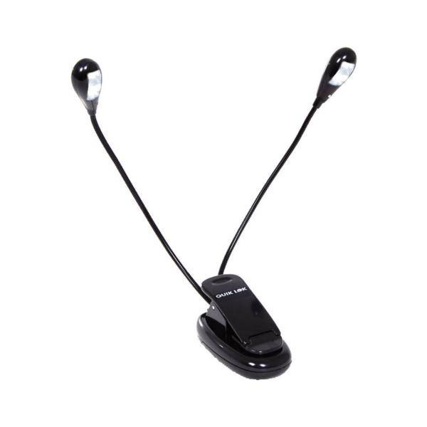 چراغ پایه نت کوئیک لاک مدل MS22، Quiklok MS22 Music Stand LED Light