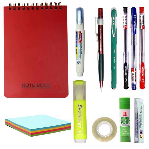 مجموعه 21 عددی نوشت افزار کد Mt04، Mt04 Stationery Set of 21