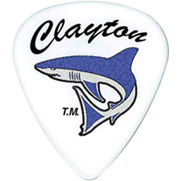 پیک گیتار الکتریک کلایتون مدل Sand Shark 0.63 mm بسته‌ 6 عددی، Clayton Sand Shark 0.63 mm Guitar Picks 6 Pack