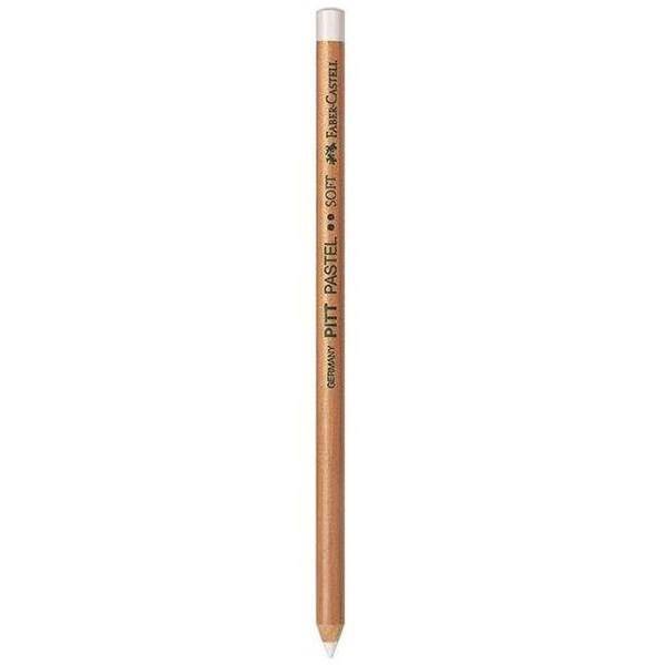 مداد پاستل سفید فابر کاستل مدل Pitt - سفید نرم، Faber-Castell Pitt Pastel Pencil - White Soft